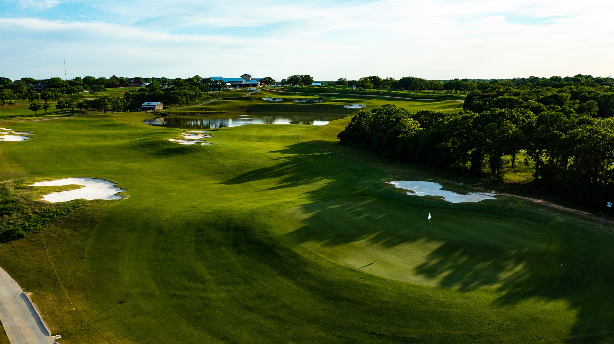 Fairway and bunkers at Texas Rangers Golf Club